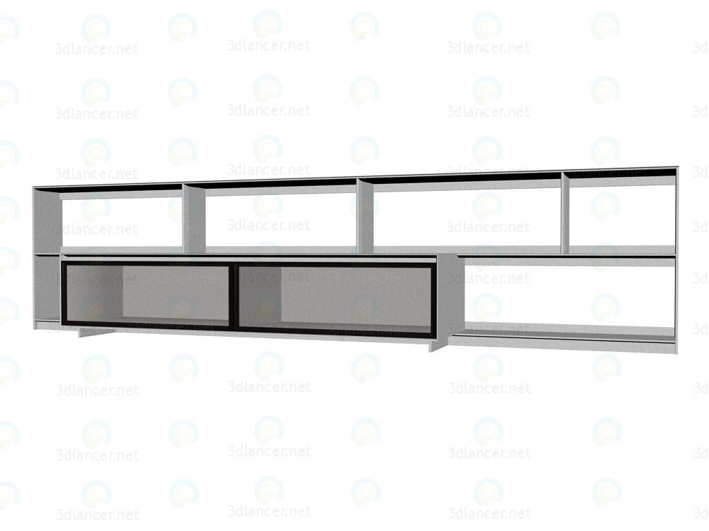 3D Modell Möbel-System (Rack) FC0923 - Vorschau