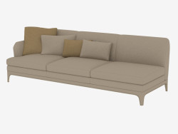 Ledersofa Oscar (258х98х83)