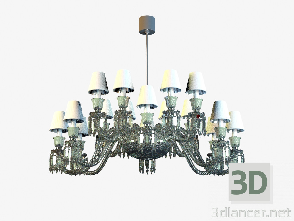 3D modeli Avize Elips Avizeyi 16L 2 608 761 - önizleme