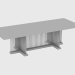 3d model Mesa de comedor MESA SCHUBERT (280X110XH75) - vista previa