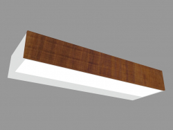 Lampada da parete MINI-LOOK APPLIQUE WOOD SINGLE EMISSION L 220mm (L9201W)