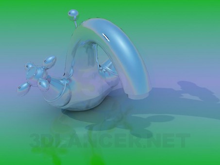 modello 3D Toccare - anteprima