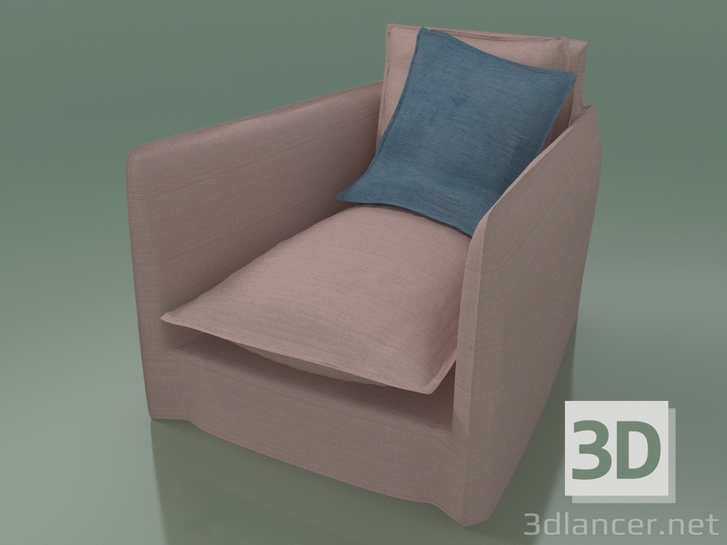 modèle 3D Fauteuil (01) - preview