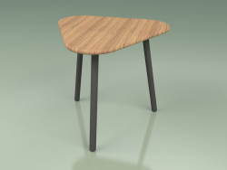Столик приставной 010 (Metal Smoke, Teak)