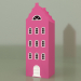 3d model Wardrobe house XL-9 (Pink) - preview