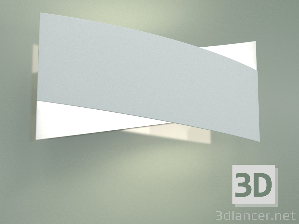 Modelo 3d Lâmpada LED de parede Sobreposição 40145-1 LED (branco) - preview