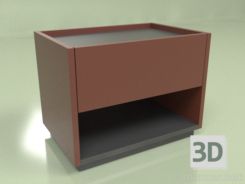 modello 3D Comodino Edge NS (6) - anteprima