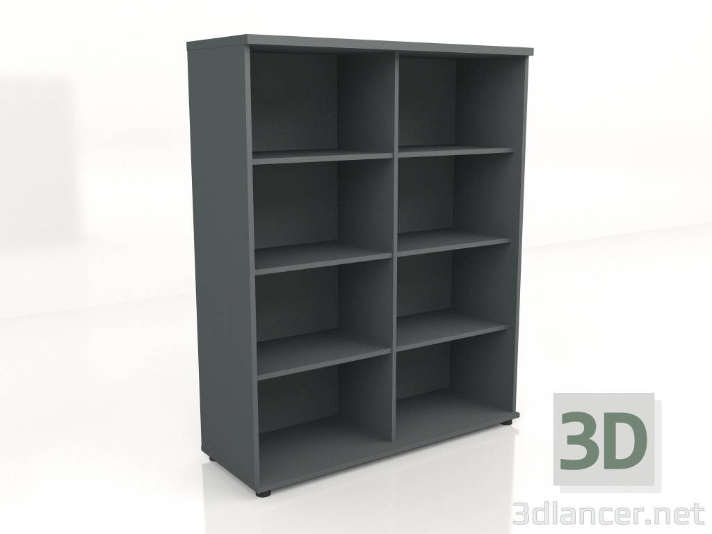 3d model Librería Estándar A4506 (1200x432x1481) - vista previa