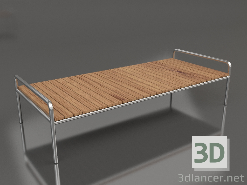 3D modeli Sehpa 153 (İroko ahşap) - önizleme