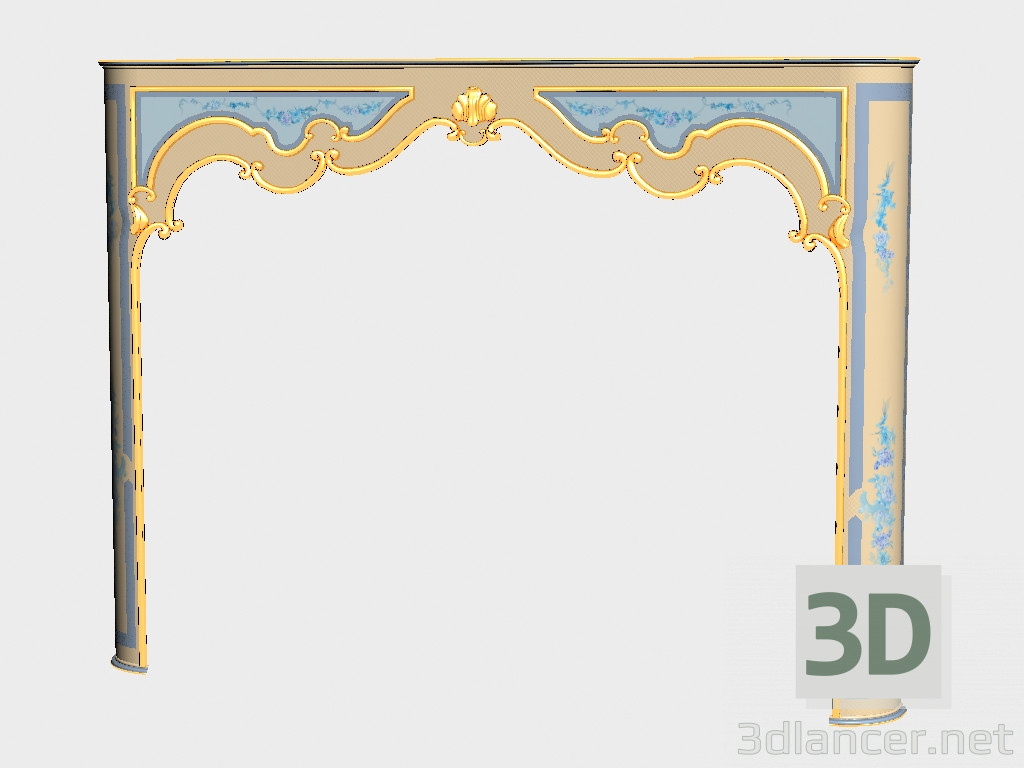 Modelo 3d Arch da cama - preview