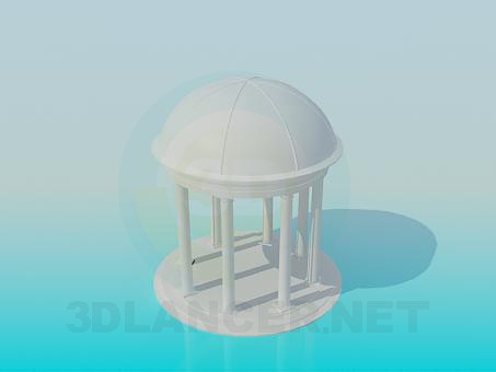 3D modeli Ağaç dikme - önizleme