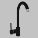 3d model Washbasin mixer with spout U - graphite Nemezia (BEN 262M) - preview