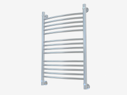 Heated towel rail Bohemia curved (800x500)