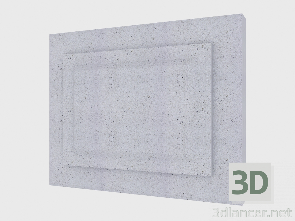 modello 3D Pannello (FF40NP-V500) - anteprima