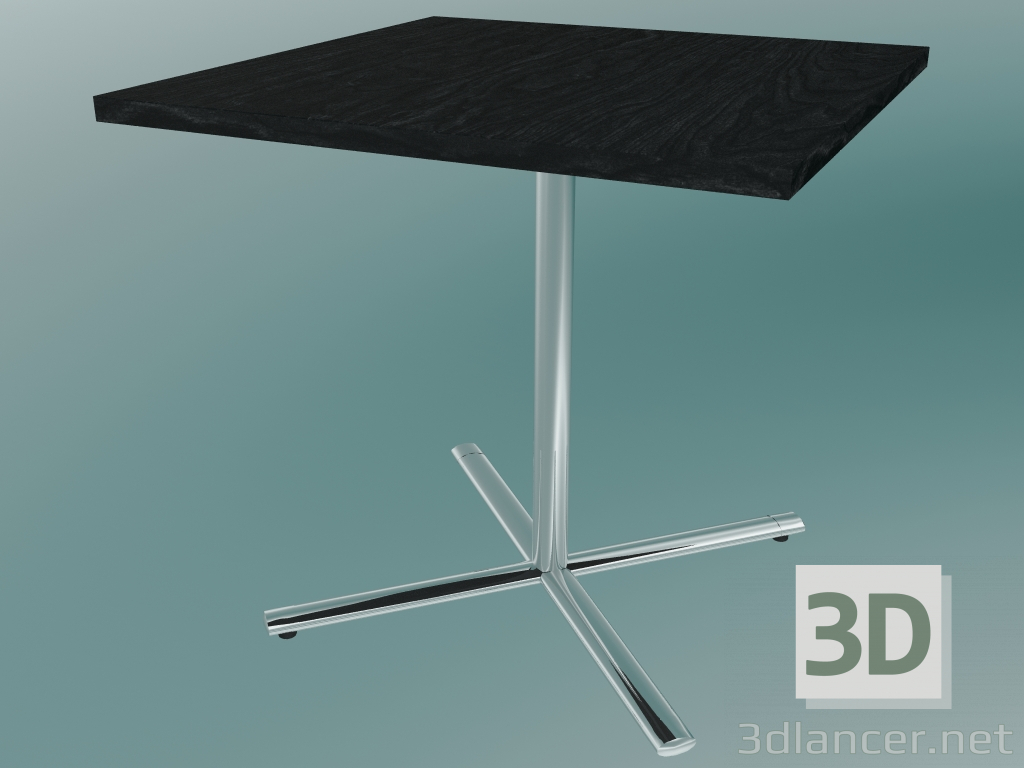 3d model Mesa de café, cuadrada (750x750mm) - vista previa