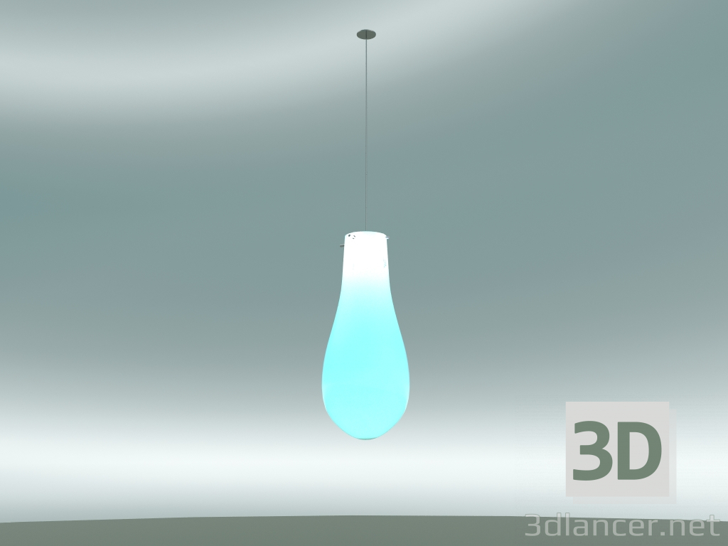 modèle 3D Suspension Flou (P433X290, Aigue-marine) - preview