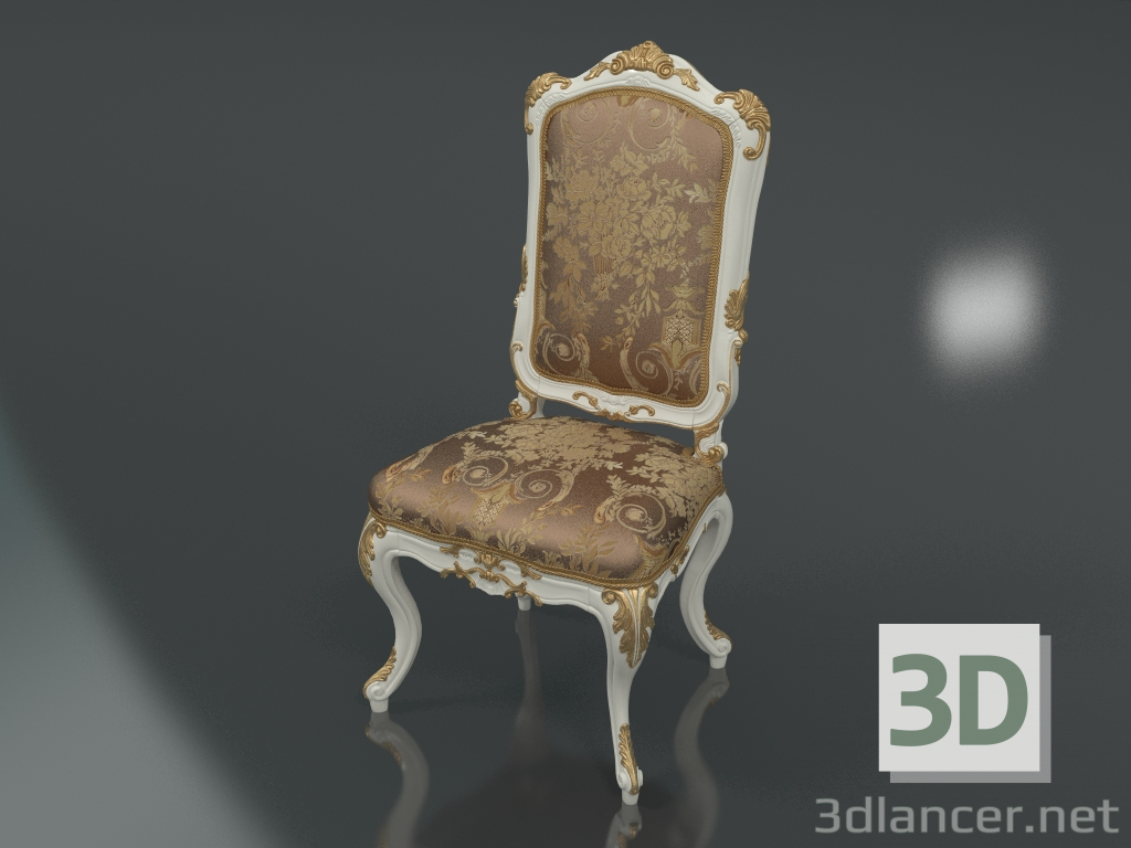 3d model Silla (art. 14527) - vista previa