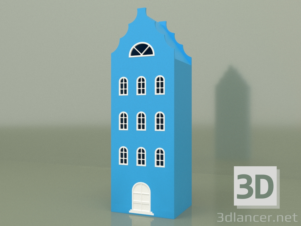 modello 3D Armadio casa XL-9 (Topazio) - anteprima