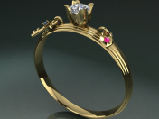 anillo de mujer