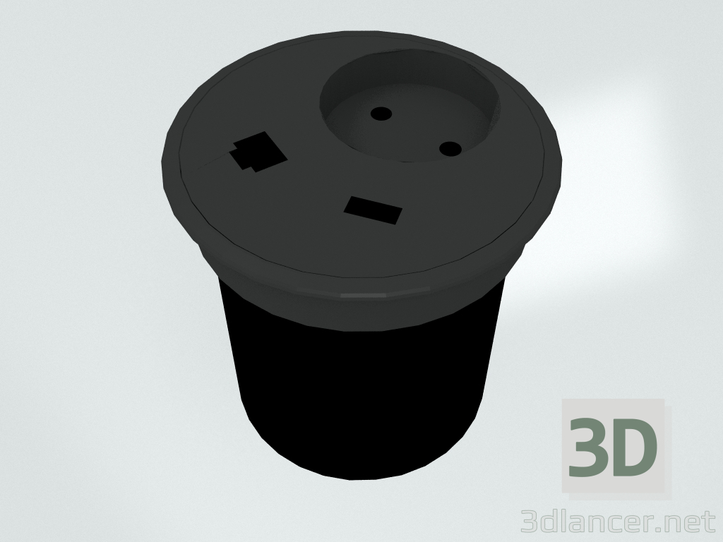 3d model Mediabox M07 - vista previa