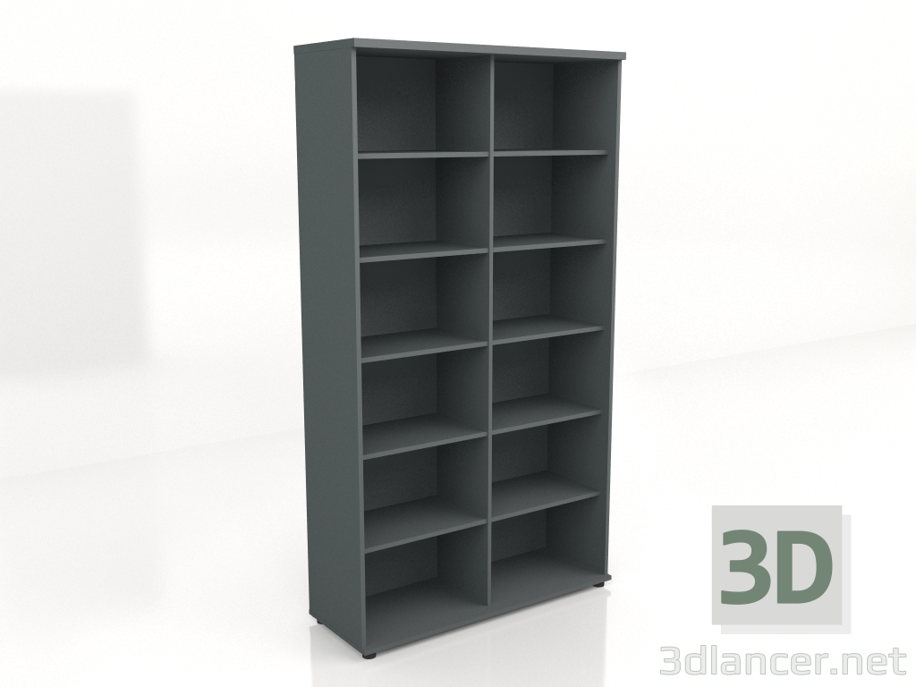 3d model Librería Estándar A6506 (1200x432x2185) - vista previa