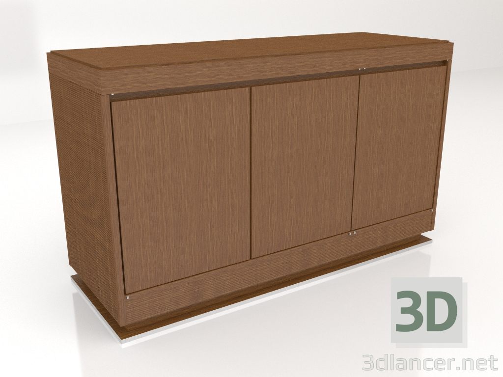 3d модель Комод ICS Credenza 136 – превью