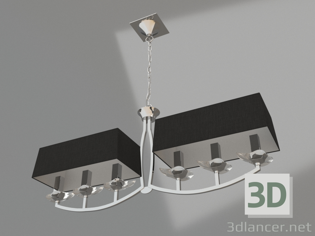 3d model Araña colgante (0781) - vista previa