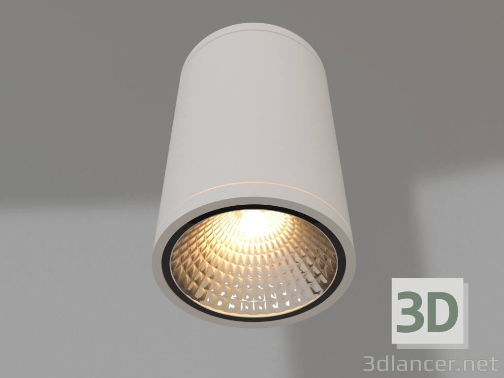 3d модель Світильник LGD-FORMA-SURFACE-R90-12W Day4000 (WH, 44 deg, 230V) – превью