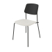 3d model Unstrain chair with plywood back and seat upholstery h81 (black plywood) - preview