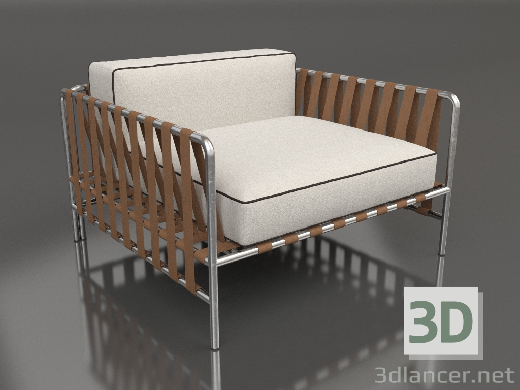 modèle 3D Fauteuil de relaxation - preview