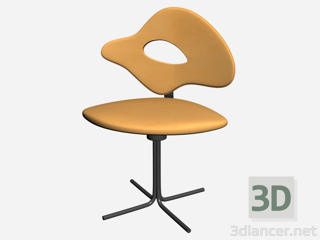 3d model Silla popular 1 - vista previa