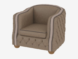 Fauteuil cuir Antares