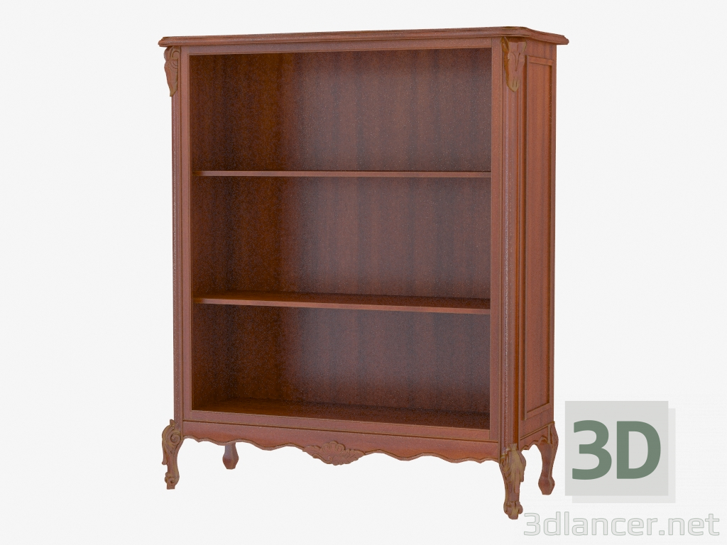 3d model Estante BN8822 (madera) - vista previa