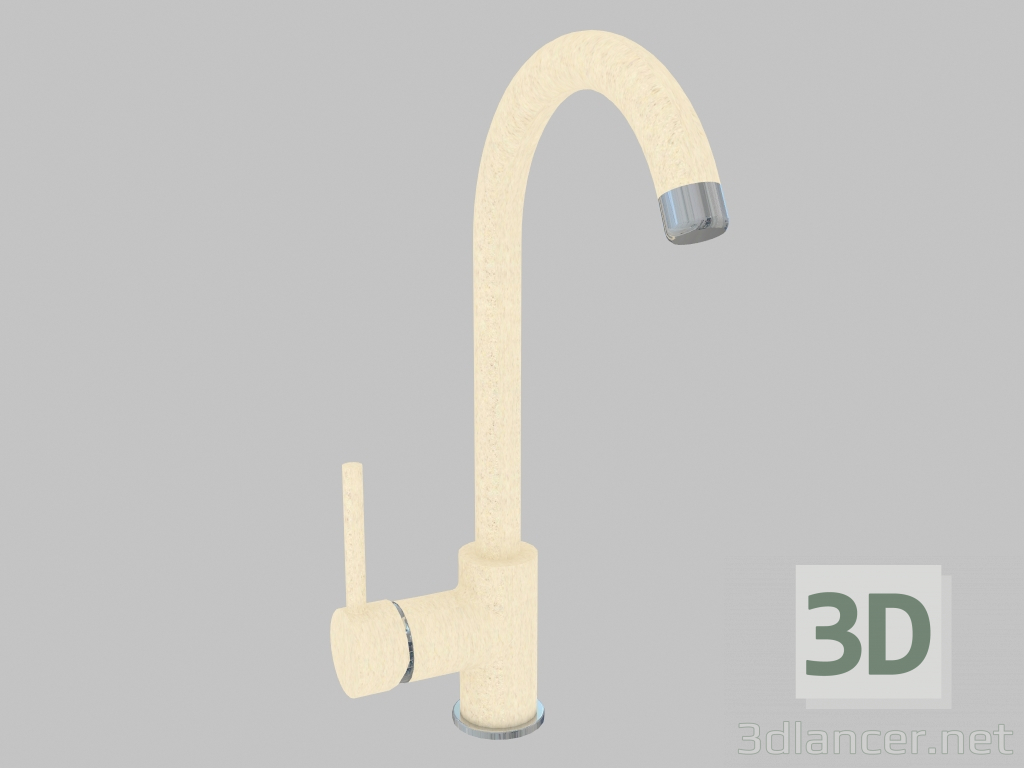 3d model Washbasin mixer with spout U - sand Nemezia (BEN 762M) - preview