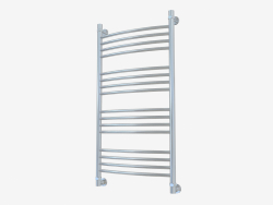 Heated towel rail Bohemia curved (1000x500)