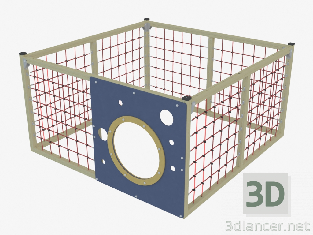 3d модель Манеж (4509) – превью