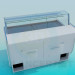 3d model Mostrador refrigerador - vista previa