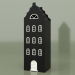 3d model Casa armario XL-9 (Negro) - vista previa