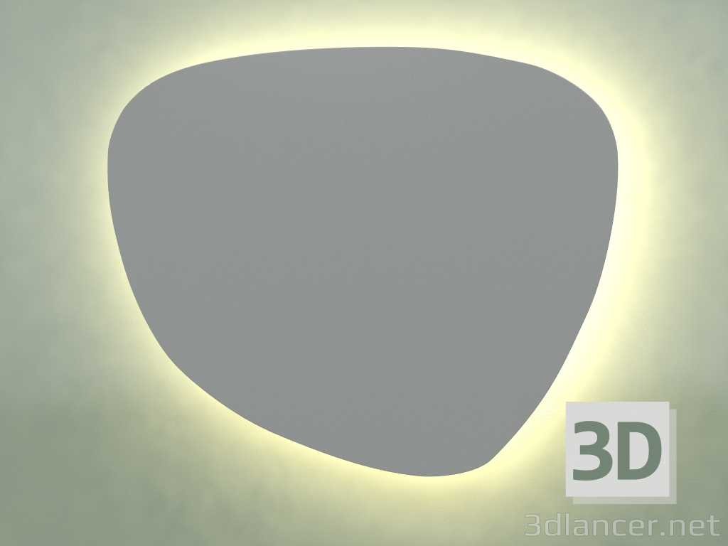 modello 3D Lampada da parete RWLB105 15W BK 3000K - anteprima