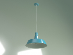 Lampada a sospensione Barn Industrial (blu)