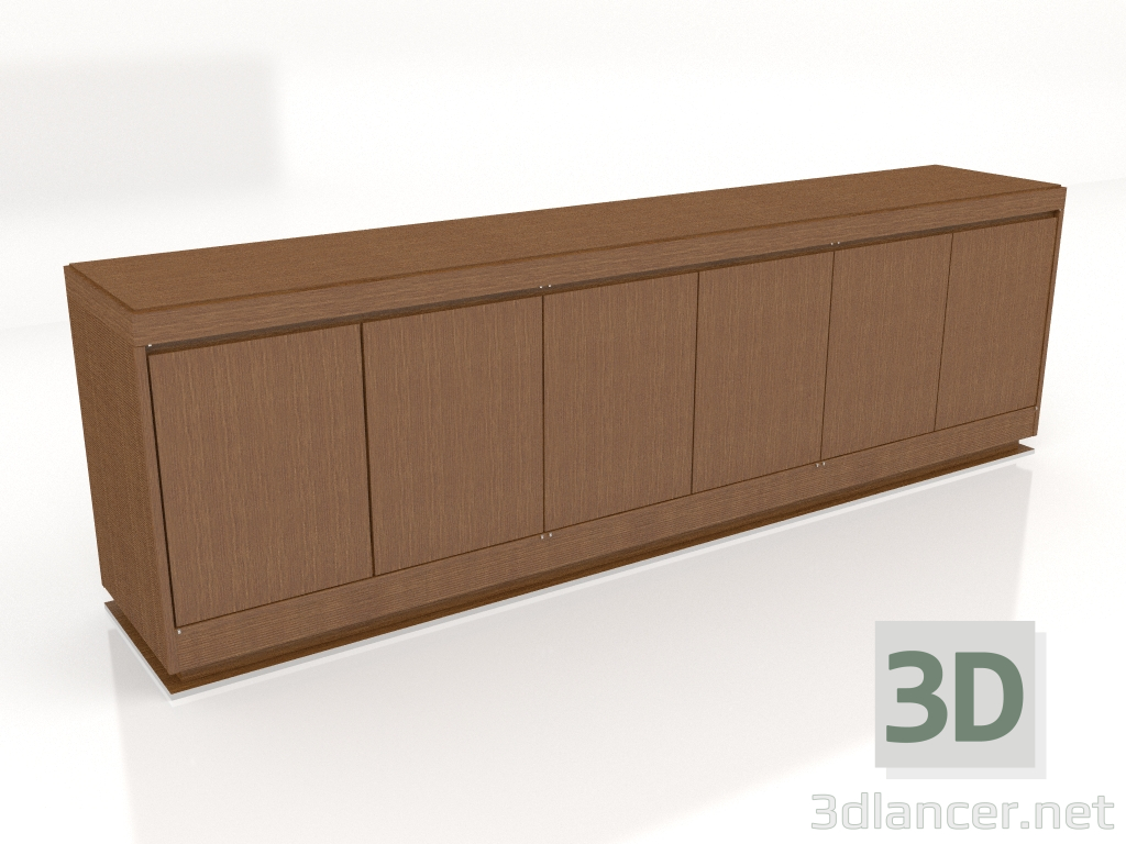 3d model Chest of drawers ICS Credenza 268 - preview