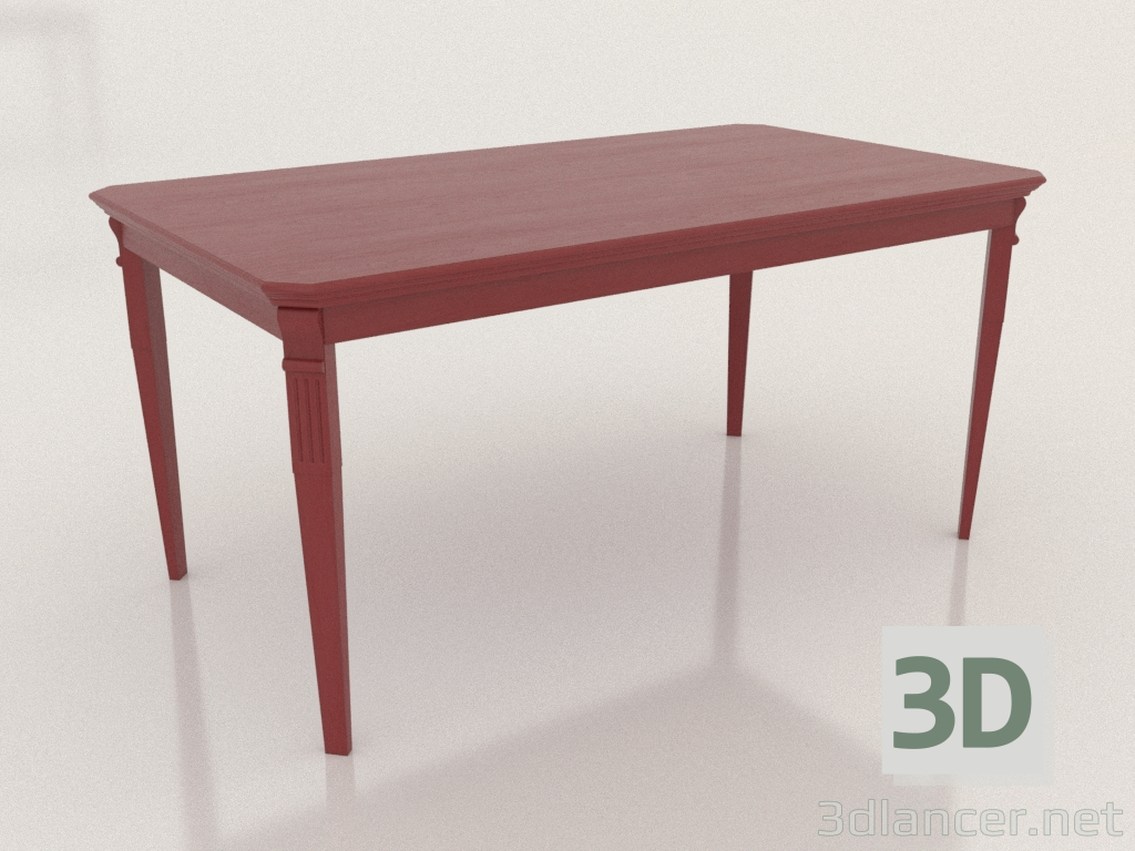 Modelo 3d Mesa de jantar (Chateau) - preview