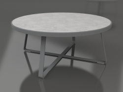 Table à manger ronde Ø175 (DEKTON Kreta, Anthracite)