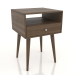 3d model Bedside table 400 mm (lightened ash walnut) - preview