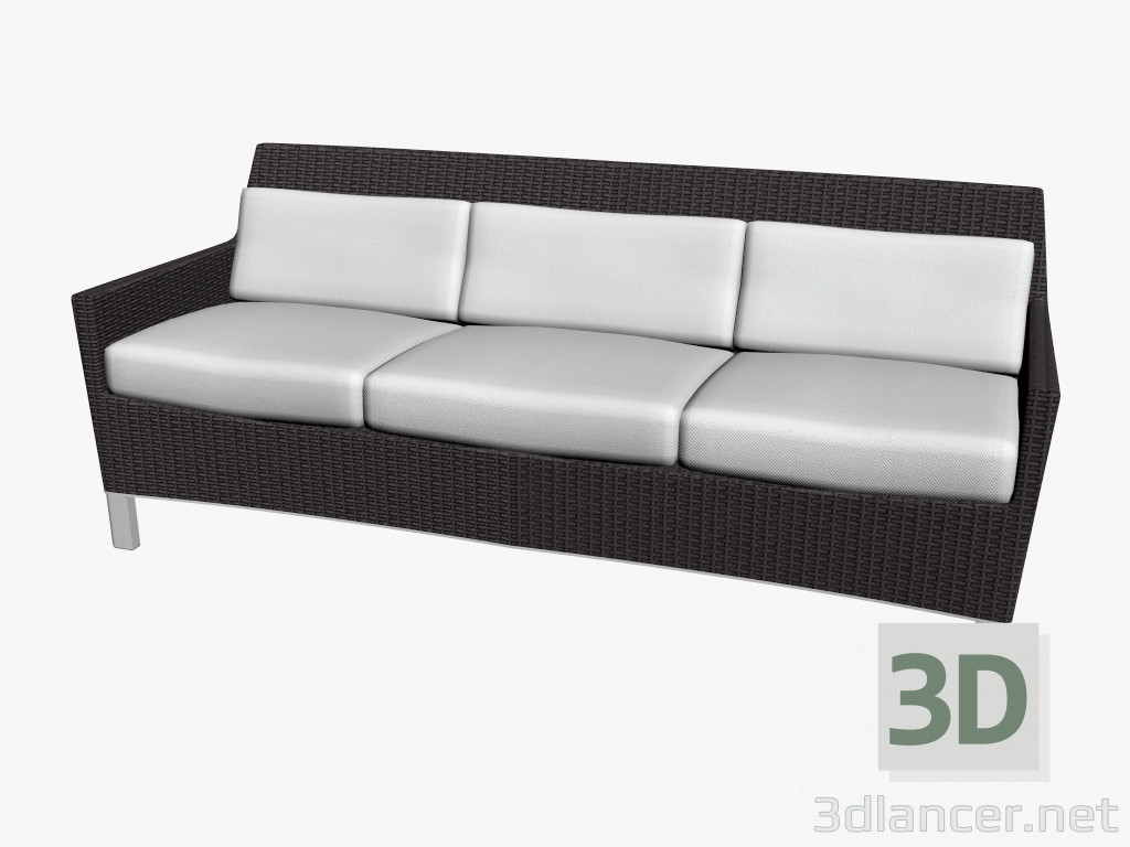 Modelo 3d Sofá-cama duplo - preview