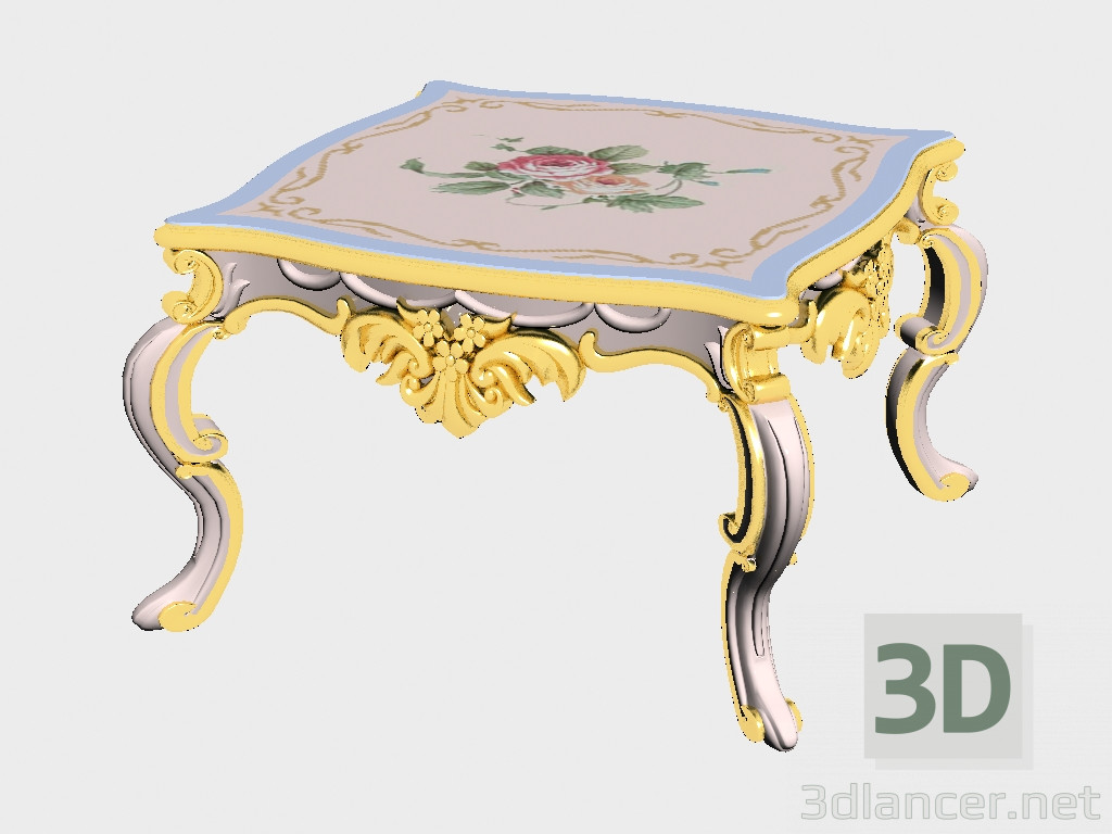 3d model table - preview