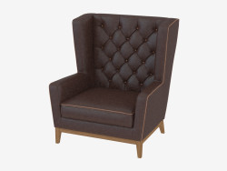 Fauteuil cuir Aurora