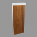 3d model Post lamp MINI-LOOK BOLLARD WOOD SINGLE EMISSION H. 580mm (L9211W) - preview