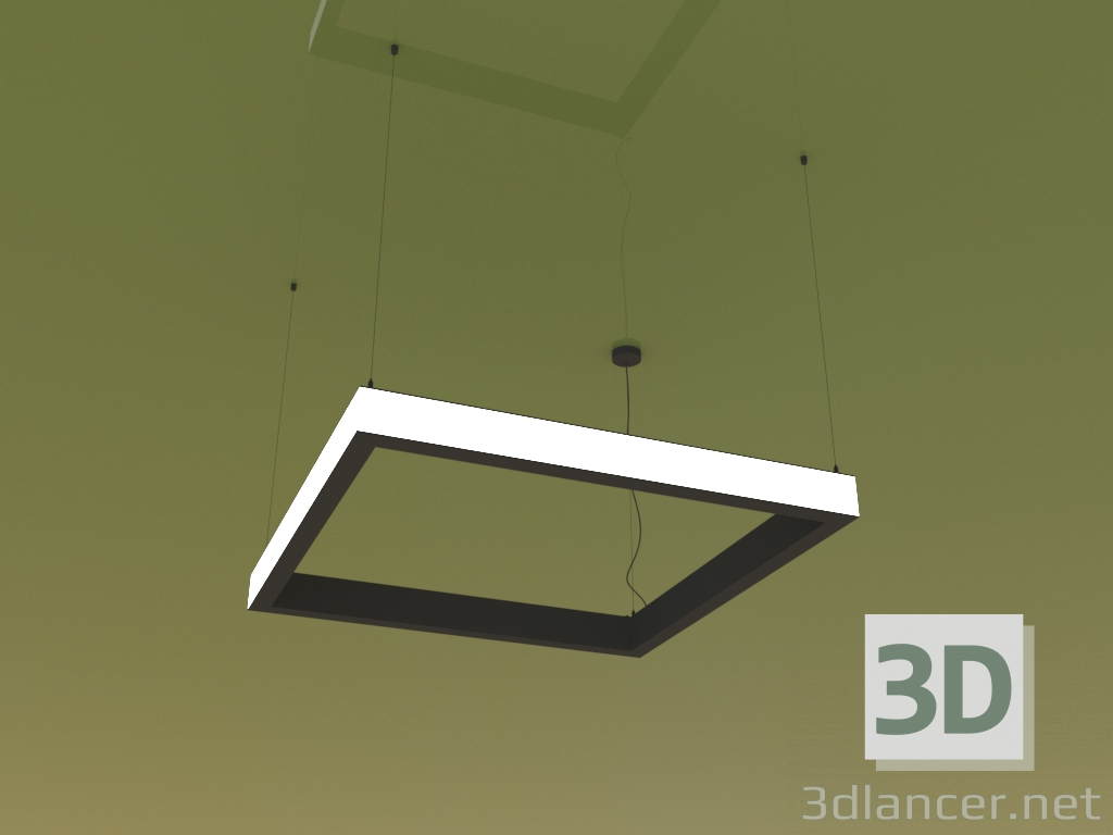 3d model Luminaria KVADRATO SIDE (790 mm) - vista previa