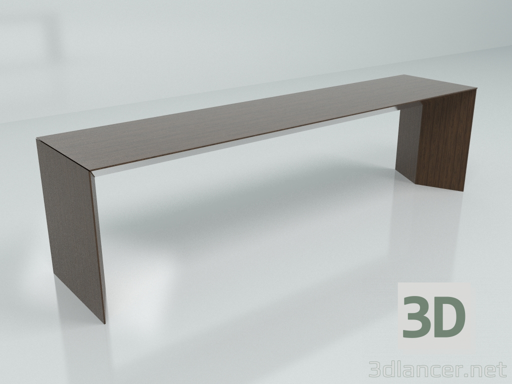 3d model Bench 59° - 18° STOCKHOLM (200, Walnut) - preview